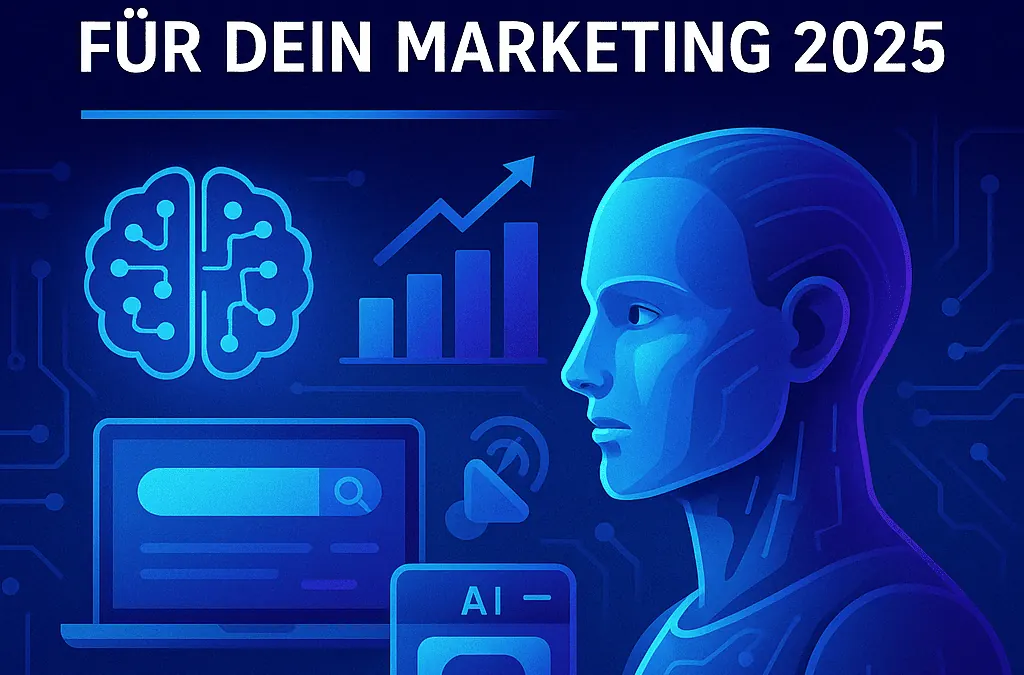 Top 5 KI-Tools für dein Marketing 2025 – und wie du sie richtig einsetzt